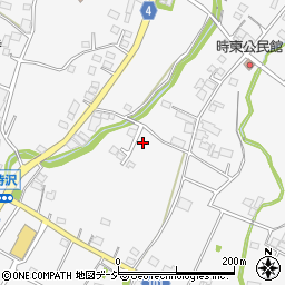 群馬県前橋市富士見町時沢747周辺の地図
