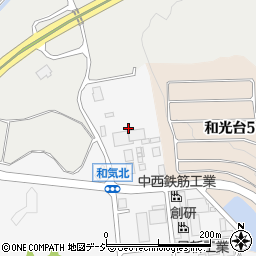石川県能美市和気町ウ周辺の地図