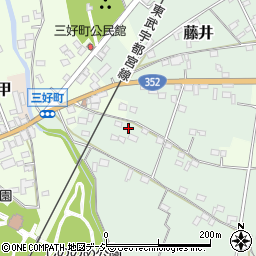 栃木県下都賀郡壬生町藤井1714-3周辺の地図
