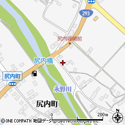 栃木県栃木市尻内町153周辺の地図