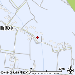 栃木県栃木市都賀町家中3177-1周辺の地図