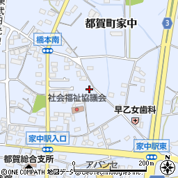 栃木県栃木市都賀町家中2356周辺の地図