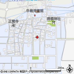 石川県能美市牛島町ロ周辺の地図