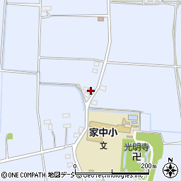 栃木県栃木市都賀町家中2781周辺の地図