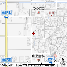石川県能美市佐野町ニ93周辺の地図