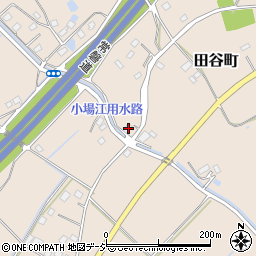 茨城県水戸市田谷町2488周辺の地図