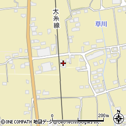長野県北安曇郡松川村7051-75周辺の地図