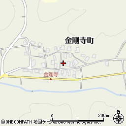石川県能美市金剛寺町丁201周辺の地図