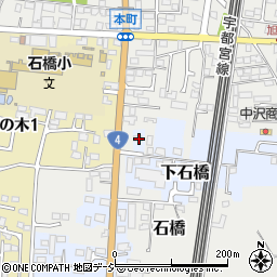 栃木県下野市下石橋714周辺の地図