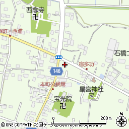 栃木県河内郡上三川町多功1870周辺の地図