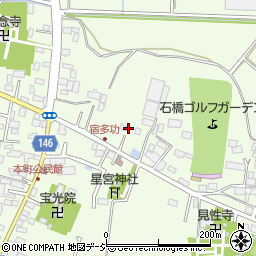 栃木県河内郡上三川町多功1524周辺の地図