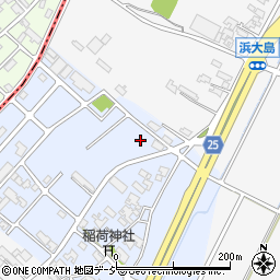石川県小松市坊丸町周辺の地図