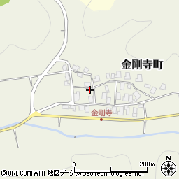 石川県能美市金剛寺町丁206周辺の地図