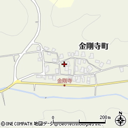 石川県能美市金剛寺町丁189周辺の地図