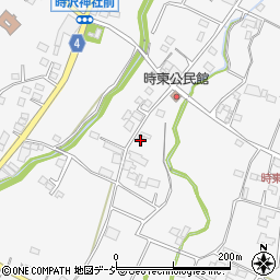 群馬県前橋市富士見町時沢1171周辺の地図