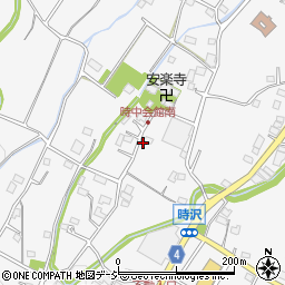 群馬県前橋市富士見町時沢151周辺の地図