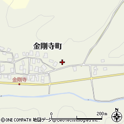 石川県能美市金剛寺町丁166周辺の地図