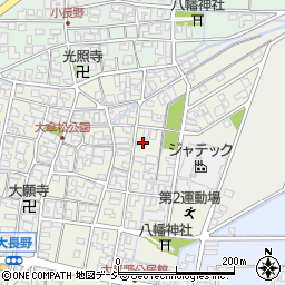 石川県能美市大長野町ロ31周辺の地図