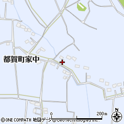 栃木県栃木市都賀町家中3184周辺の地図