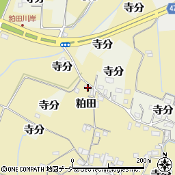 栃木県真岡市粕田649周辺の地図
