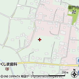 栃木県芳賀郡益子町長堤周辺の地図