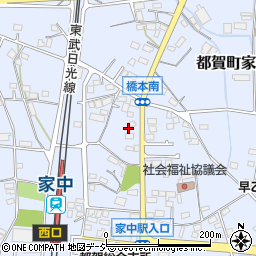 栃木県栃木市都賀町家中5966周辺の地図