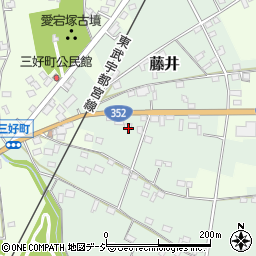 栃木県下都賀郡壬生町藤井1799-15周辺の地図