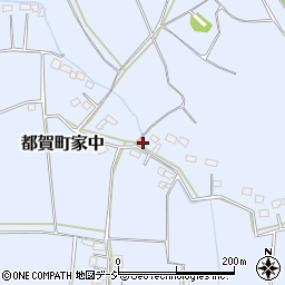 栃木県栃木市都賀町家中3185周辺の地図