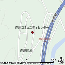 長野県東筑摩郡筑北村坂北向原周辺の地図