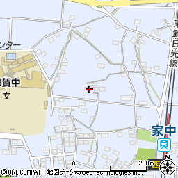 栃木県栃木市都賀町家中5793-1周辺の地図