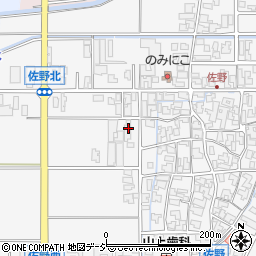 石川県能美市佐野町ニ23周辺の地図
