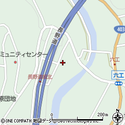 長野県東筑摩郡筑北村坂北六工5843周辺の地図