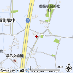 栃木県栃木市都賀町家中2425周辺の地図
