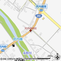 尻内篠崎前周辺の地図