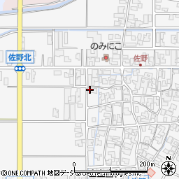 石川県能美市佐野町ニ100周辺の地図