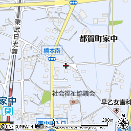 栃木県栃木市都賀町家中2369周辺の地図
