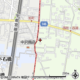 栃木県河内郡上三川町多功1935周辺の地図