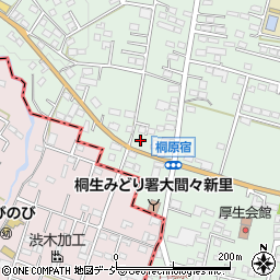 大間々環境サービスエコロジーライフ館周辺の地図