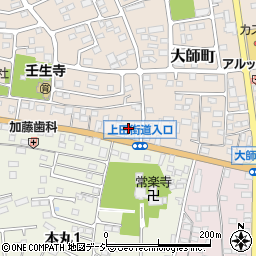 栃木県下都賀郡壬生町大師町14-27周辺の地図