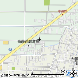 石川県能美市小長野町イ周辺の地図