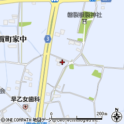 栃木県栃木市都賀町家中2435周辺の地図
