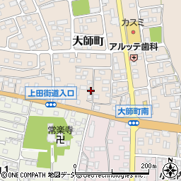 栃木県下都賀郡壬生町大師町15-15周辺の地図
