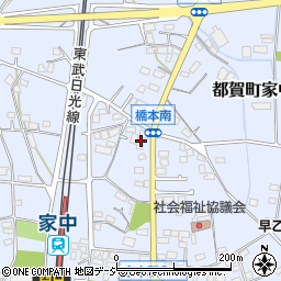 栃木県栃木市都賀町家中5965周辺の地図