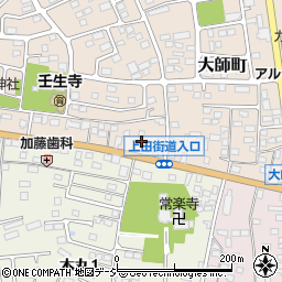 栃木県下都賀郡壬生町大師町14-28周辺の地図