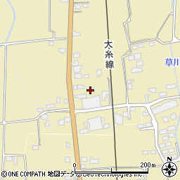 長野県北安曇郡松川村7051-119周辺の地図