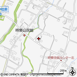 群馬県前橋市富士見町時沢1212周辺の地図