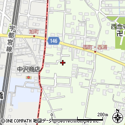 栃木県河内郡上三川町多功1937周辺の地図