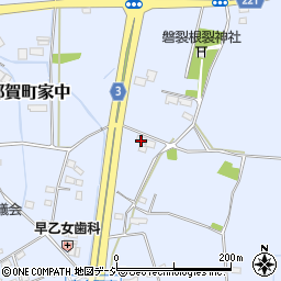 栃木県栃木市都賀町家中2434周辺の地図