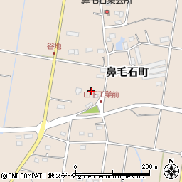 群馬県前橋市鼻毛石町207-13周辺の地図