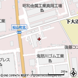 栃木県真岡市松山町8周辺の地図